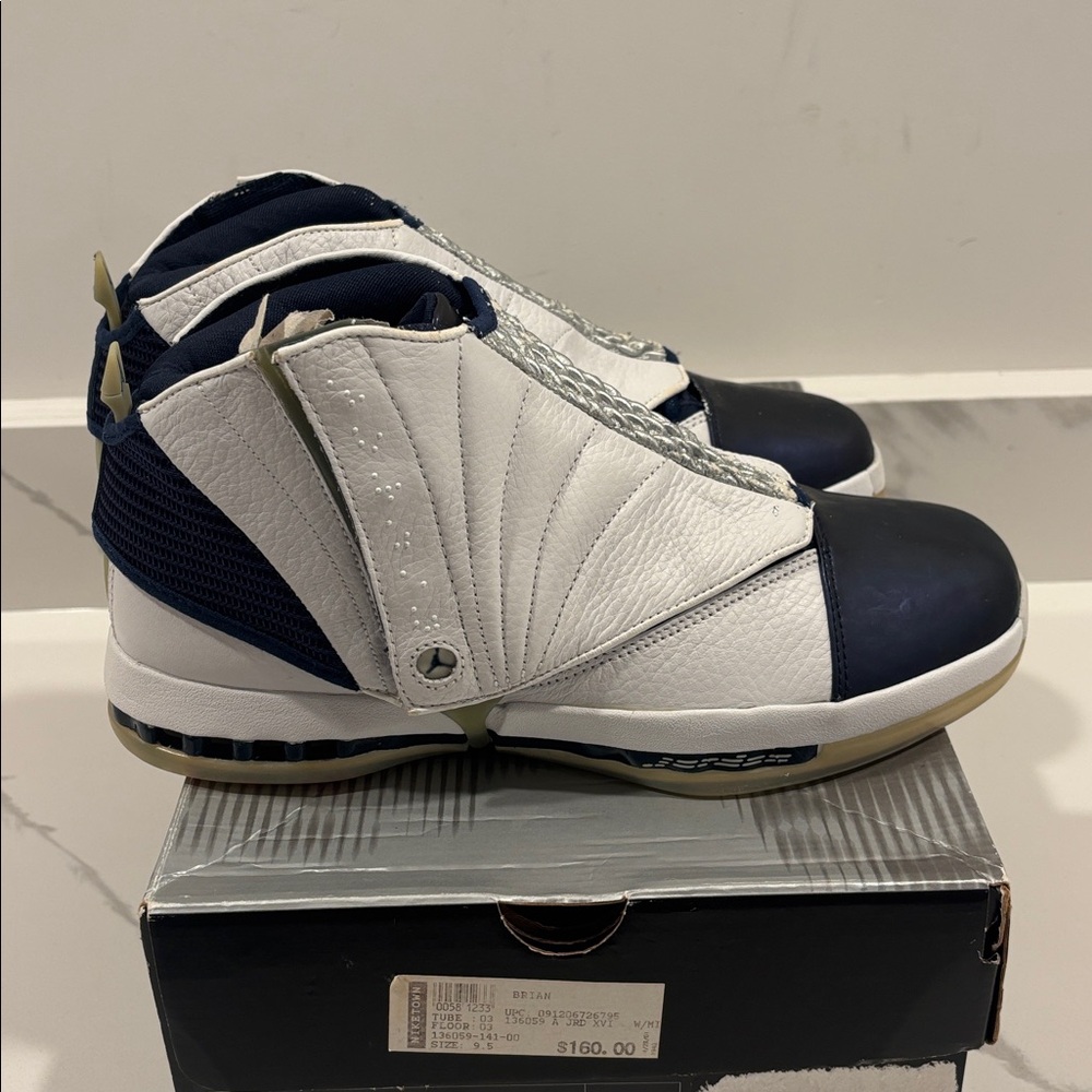 Air Jordan 16 Retro 2001 Midnight Navy